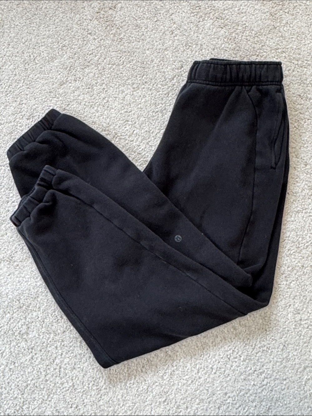 lululemon Scuba Oversized Mid-Rise Regular Length Joggers Black SzM